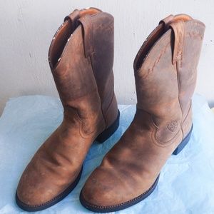 Ariat Mens Heritage Pull On Roper Cowboy Boot  9 D